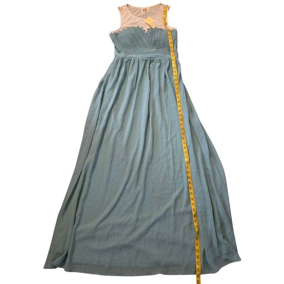 Love Point Large Mint Green Seafoam Gown Dress Prom Fairy Isle Whimsical - Picture 6 of 11